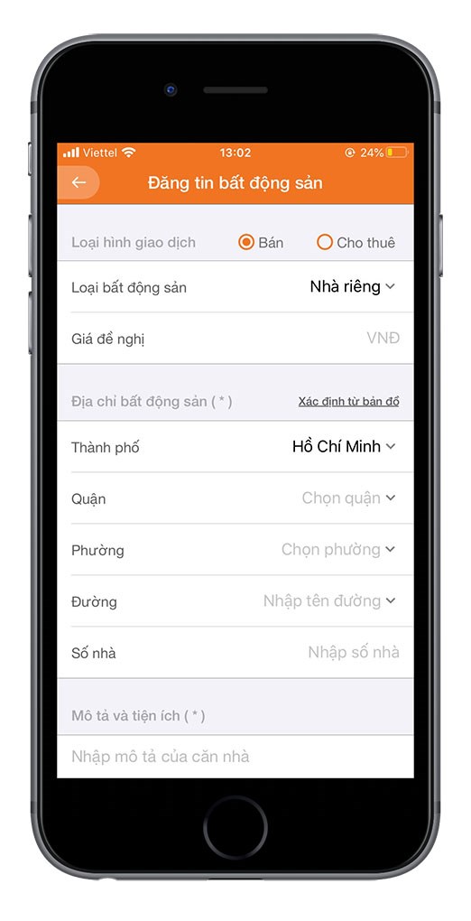 Đăng tin bất động sản trên ứng dụng Prozy- Dịch vụ Bất động