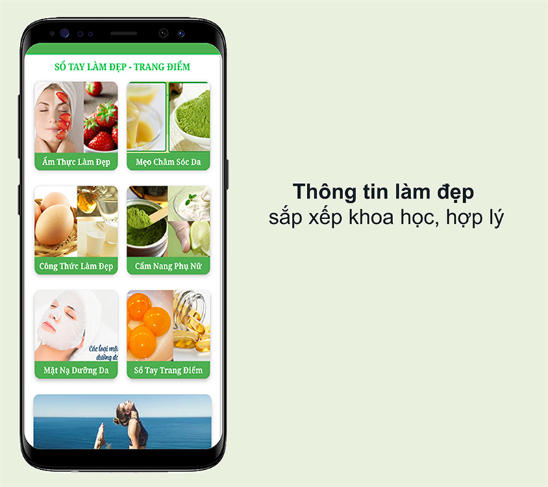 Ứng dụng c&oacute; giao diện th&ocirc;ng minh v&agrave; khoa học