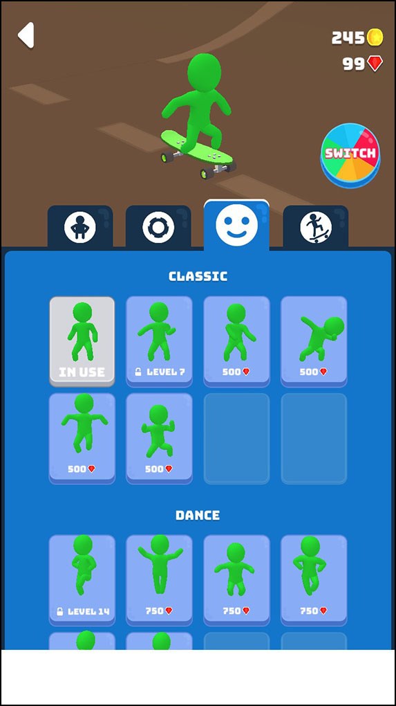 L&agrave;m quen giao diện game