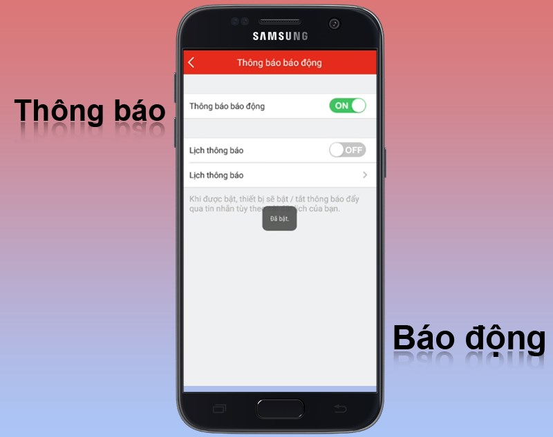 Hik-Connect hỗ trợ b&aacute;o động khi c&oacute; hoạt động bất thường nơi camera gi&aacute;m s&aacute;t