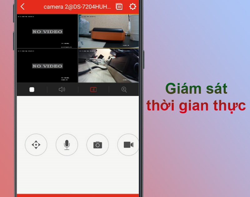 Hik-Connect hỗ trợ gi&aacute;m s&aacute;t ng&ocirc;i nh&agrave; theo thời gian thực