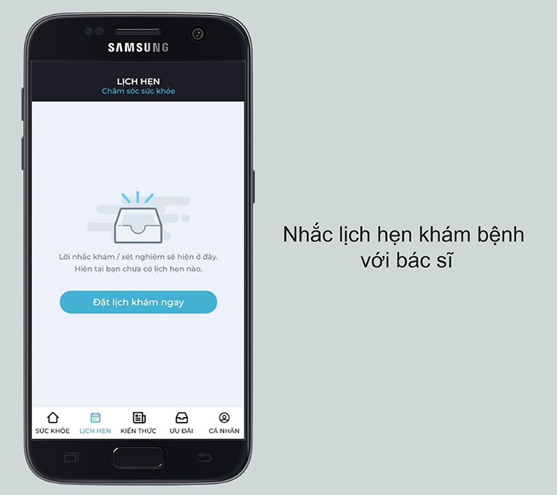 nhắc lịch hẹn kh&aacute;m bệnh với b&aacute;c sĩ