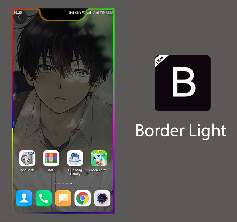 Ứng dụng Border Light