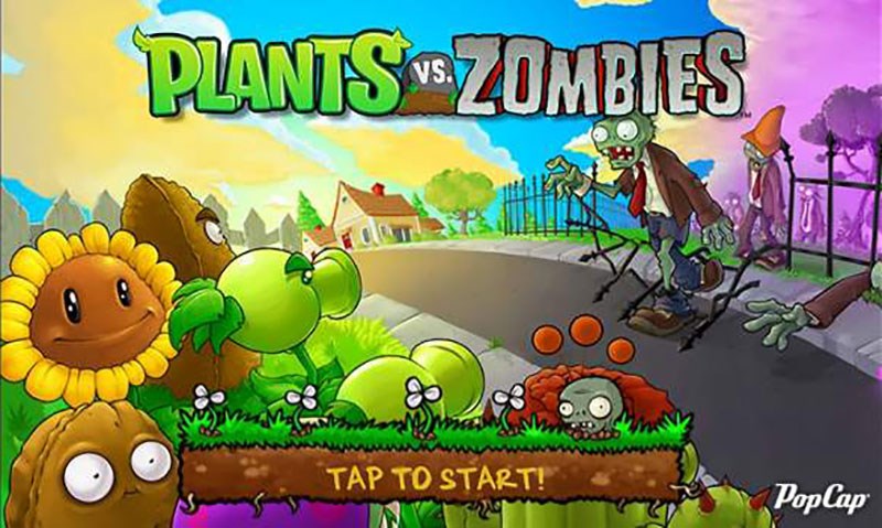  Plants Vs Zombie For Java Mobile 240X320 Full Touch Screen Theme 