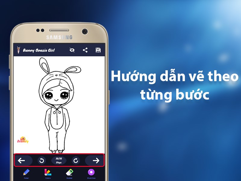 Hướng dẫn vẽ theo từng bước