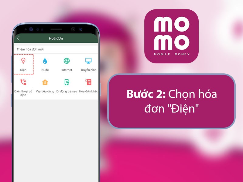 Chọn hóa đơn Điện