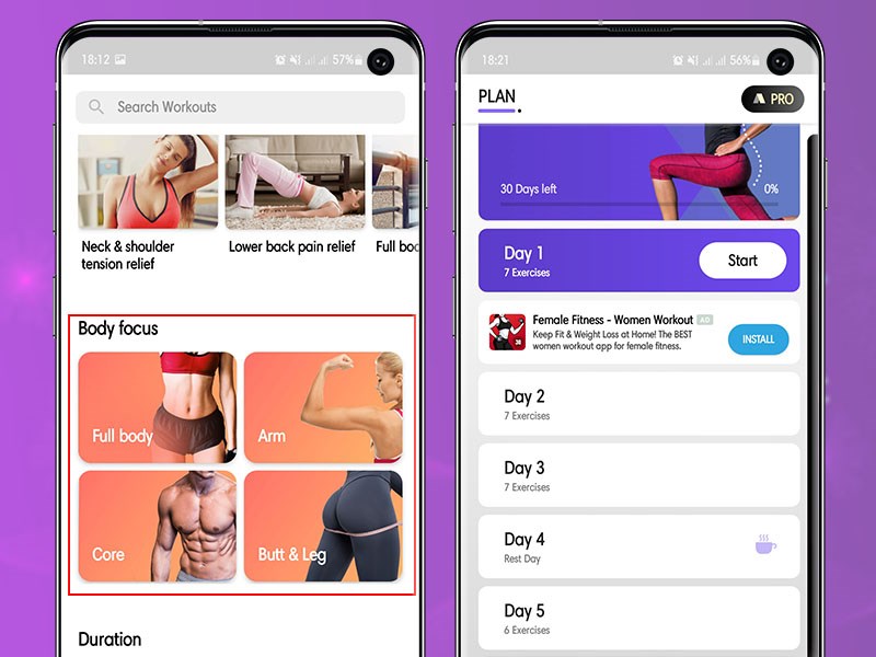 Lộ Trình luyện tập 30 ngày thử thách abs (bài tập cơ bụng) và toàn thân