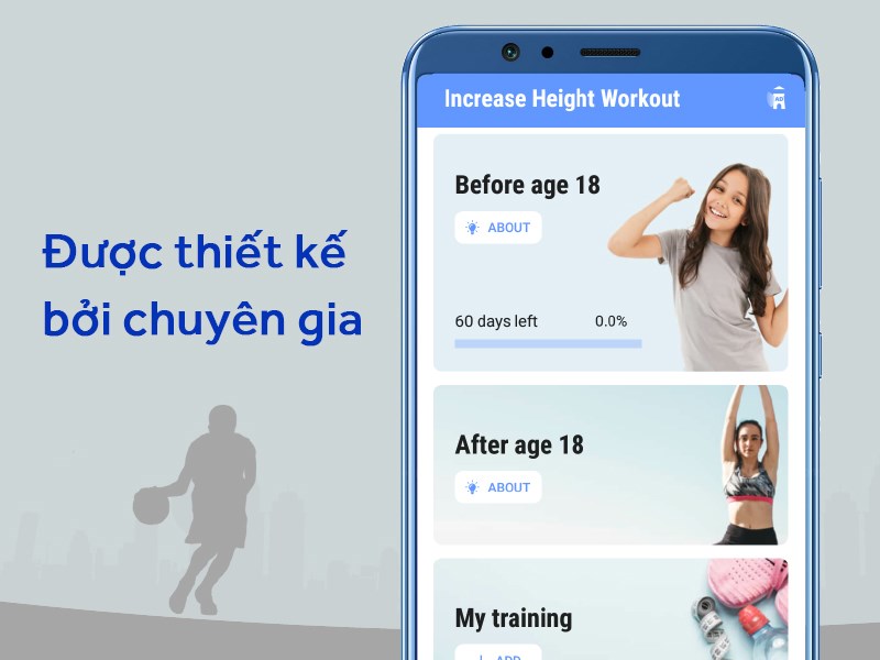 Quy tr&igrave;nh tập được thiết kết bởi c&aacute;c chuy&ecirc;n gia