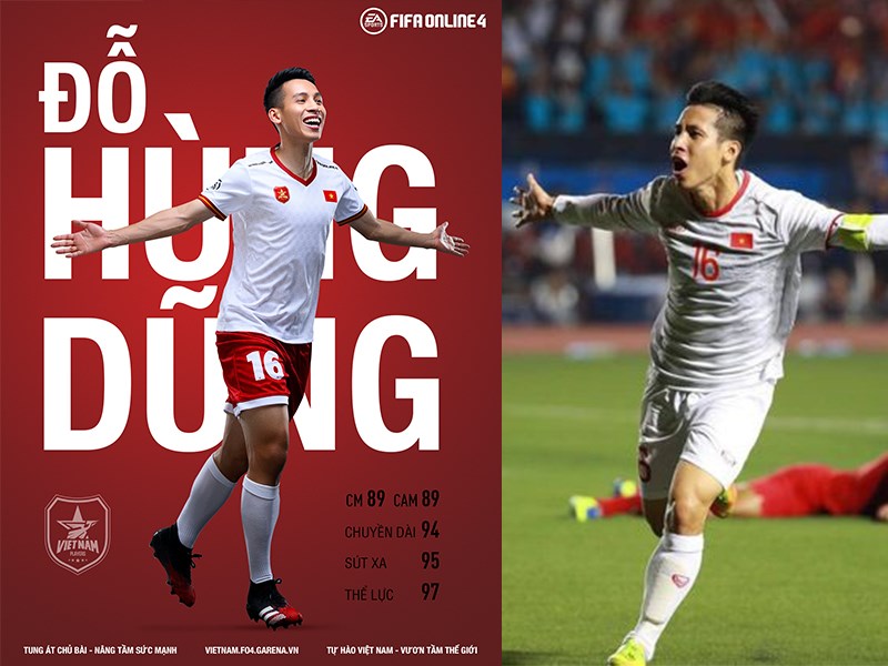 Đỗ Hùng Dũng - Trái tim nhiệt quyết nơi hàng tiền vệ.