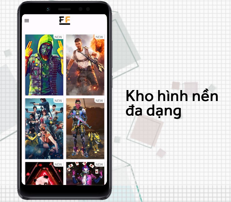 Kho hình nền chủ đề Free Fire đa dạng, đặc sắc