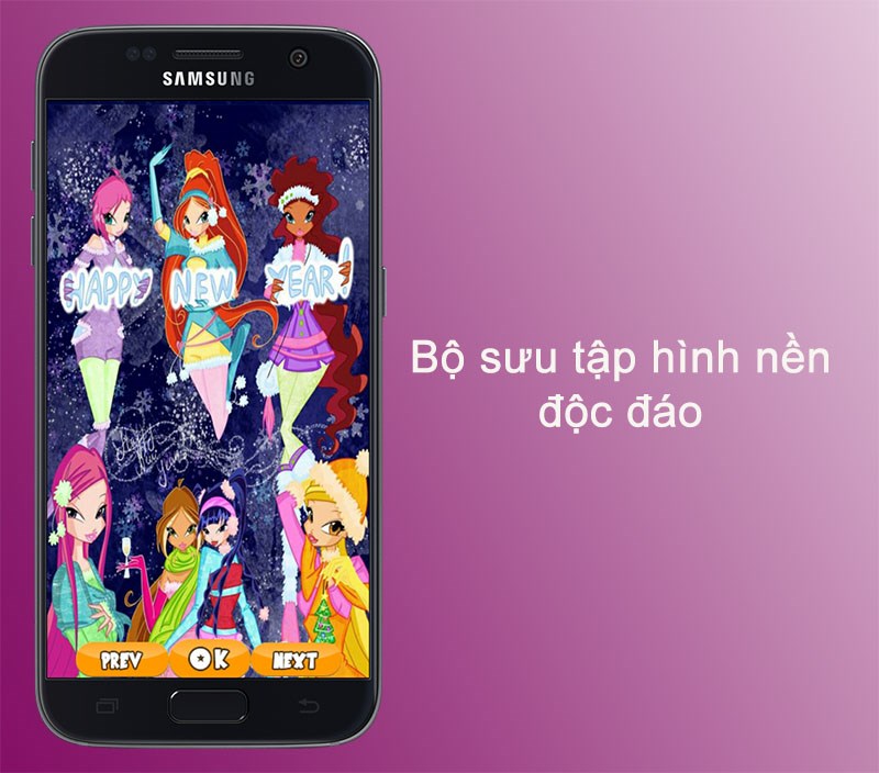 Bộ sưu tập h&igrave;nh nền độc đ&aacute;o tr&ecirc;n ứng dụng Wallpaper WINX Club