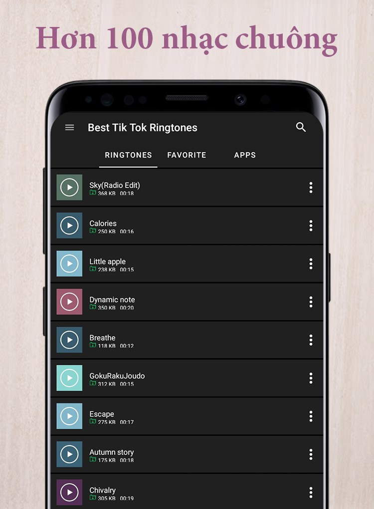 tổng hợp hơn 100 nhạc chuông TikTok hàng đầu