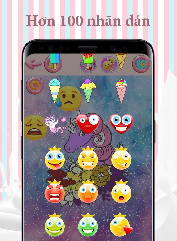 Hơn 100 nhãn dán độc đáo