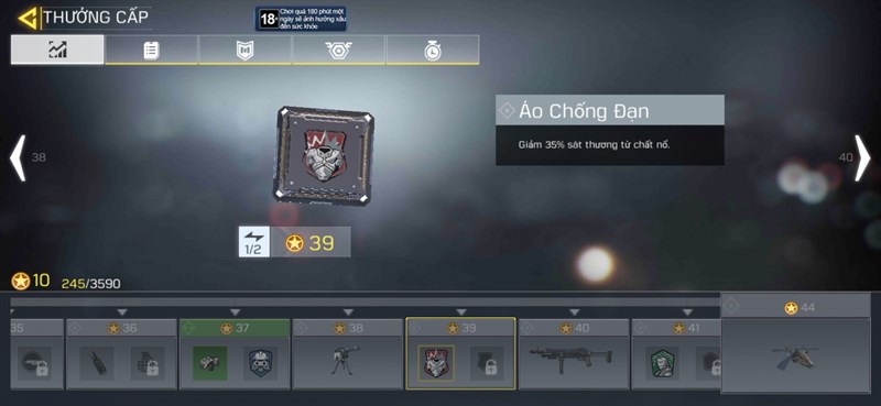 Blast Vest Perk (Giáp chống đạn)