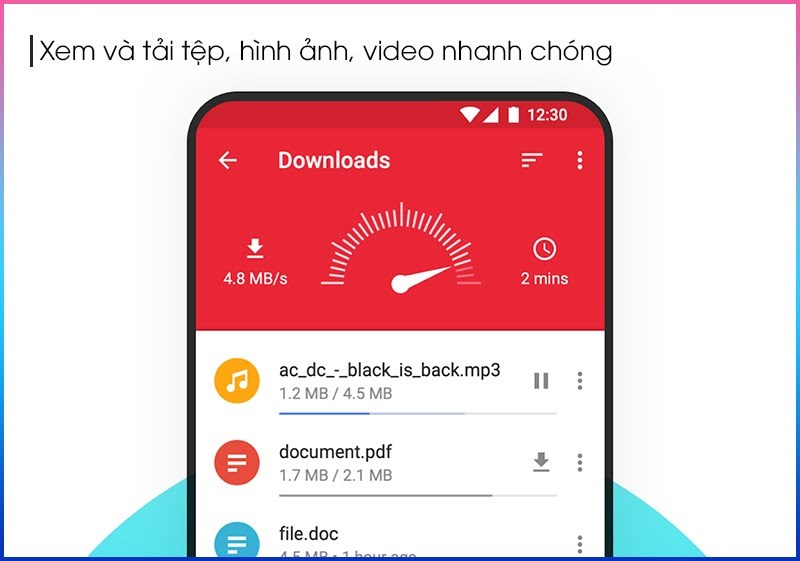 Xem v&agrave; tải video nhanh ch&oacute;ng