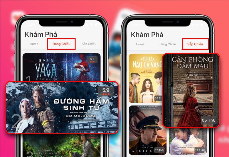 Cập nhật c&aacute;c phim đang hot, đang chiếu v&agrave; sắp chiếu