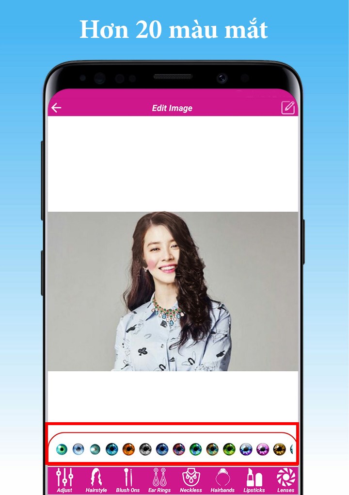 Hơn 20 m&agrave;u mắt cho bạn lựa chọn