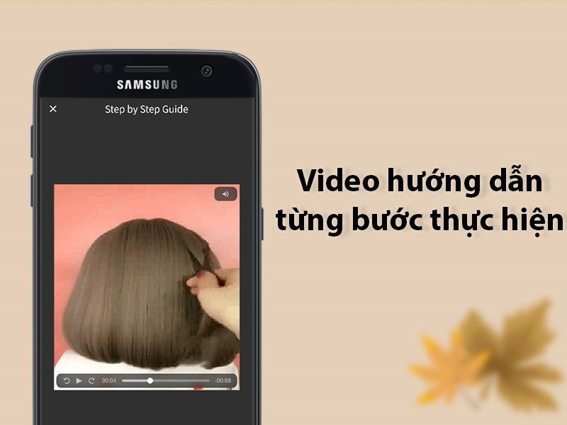 Video hướng dẫn từng bước dễ thực hiện