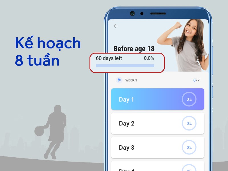 Kế hoạch luyện tập 8 tuần