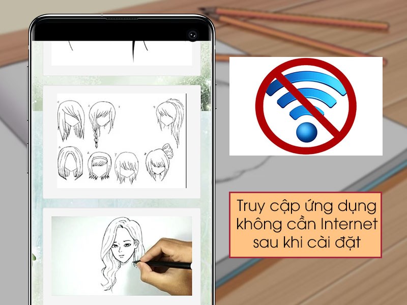 Truy cập ứng dụng mà không cần internet sau khi cài đặt