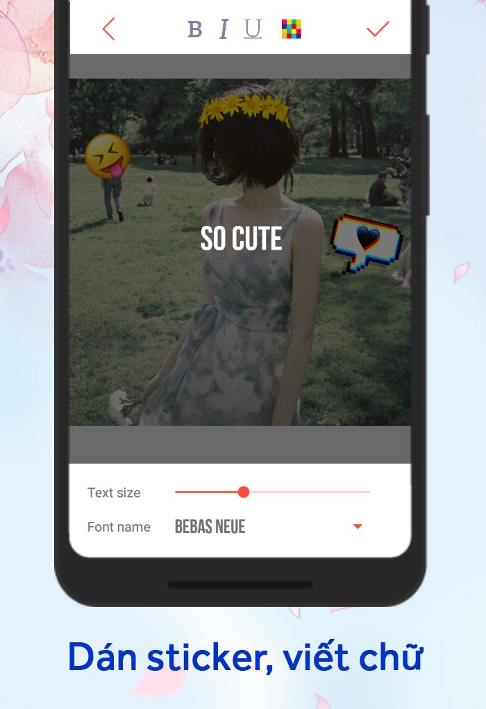Viết chữ lên ảnh dễ dàng