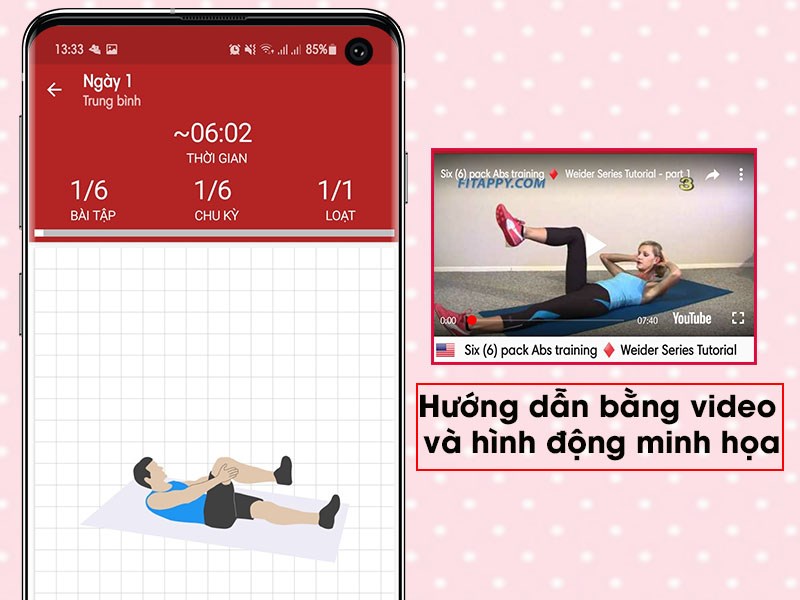 Hướng dẫn bằng video và hình động minh họa