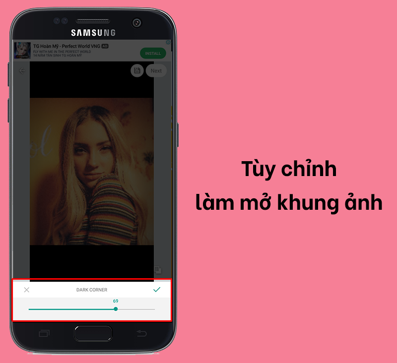 T&ugrave;y chỉnh l&agrave;m mờ khung nền bức ảnh của bạn