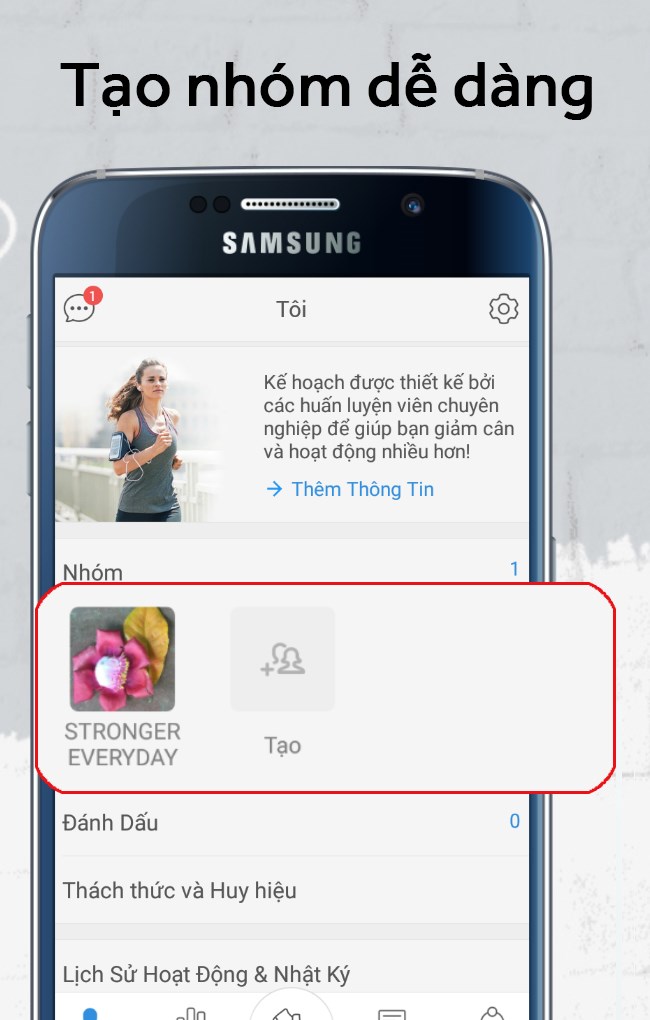 Tạo nh&oacute;m một c&aacute;ch dễ d&agrave;ng