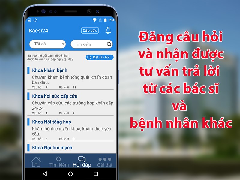 Đăng c&acirc;u hỏi v&agrave; nhận được tư vấn trả lời từ c&aacute;c b&aacute;c sĩ v&agrave; bệnh nh&acirc;n kh&aacute;c.