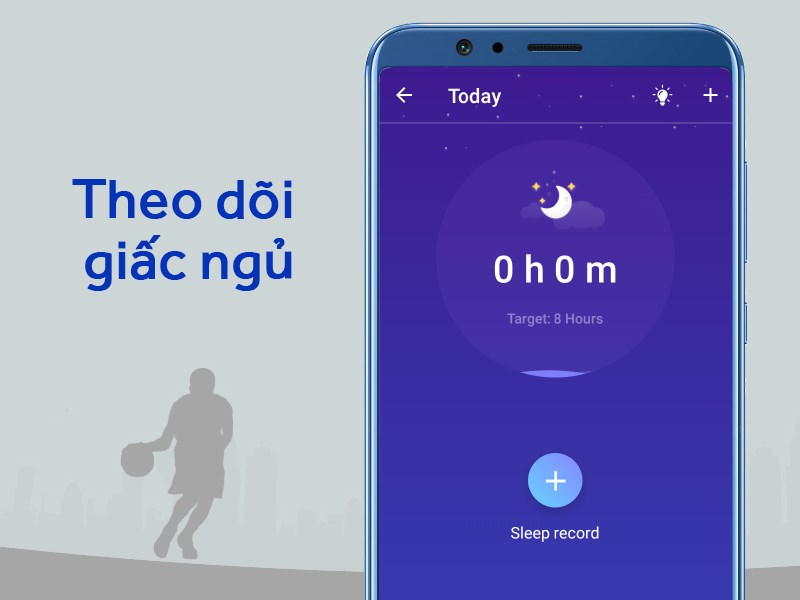 Chức năng theo d&otilde;i giấc ngủ
