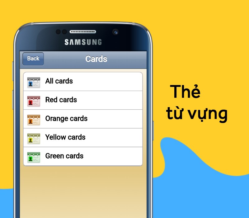 Thẻ flashcard, thẻ từ vựng
