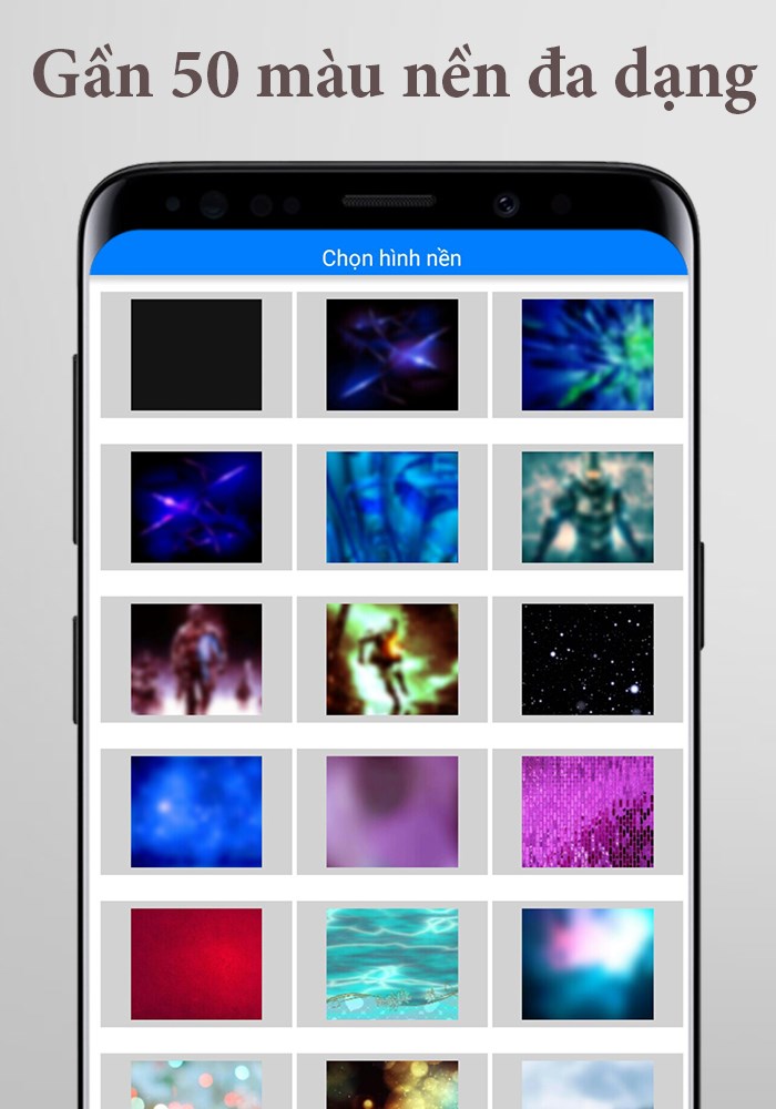 Tổng hợp gần 50 màu nền sinh động