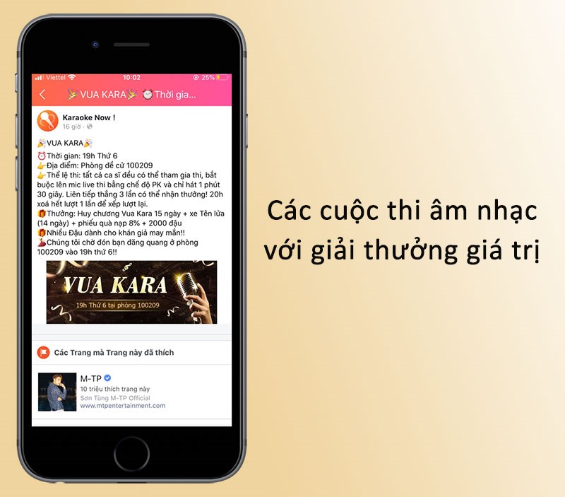 C&aacute;c cuộc thi &acirc;m nhạc với giải thưởng v&ocirc; c&ugrave;ng hấp dẫn