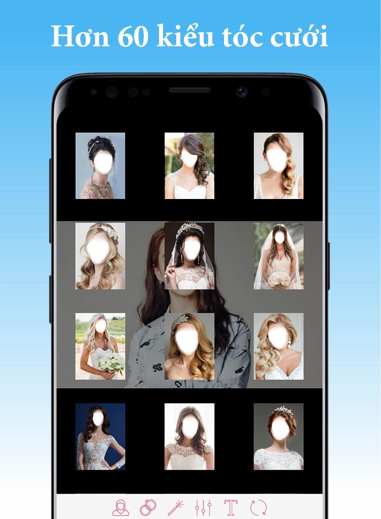 Hơn 60 kiểu tóc cưới mới nhất hiện nay