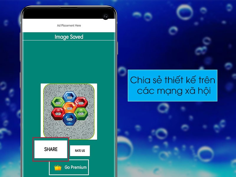 Chia sẻ thiết kế tr&ecirc;n c&aacute;c mạng x&atilde; hội