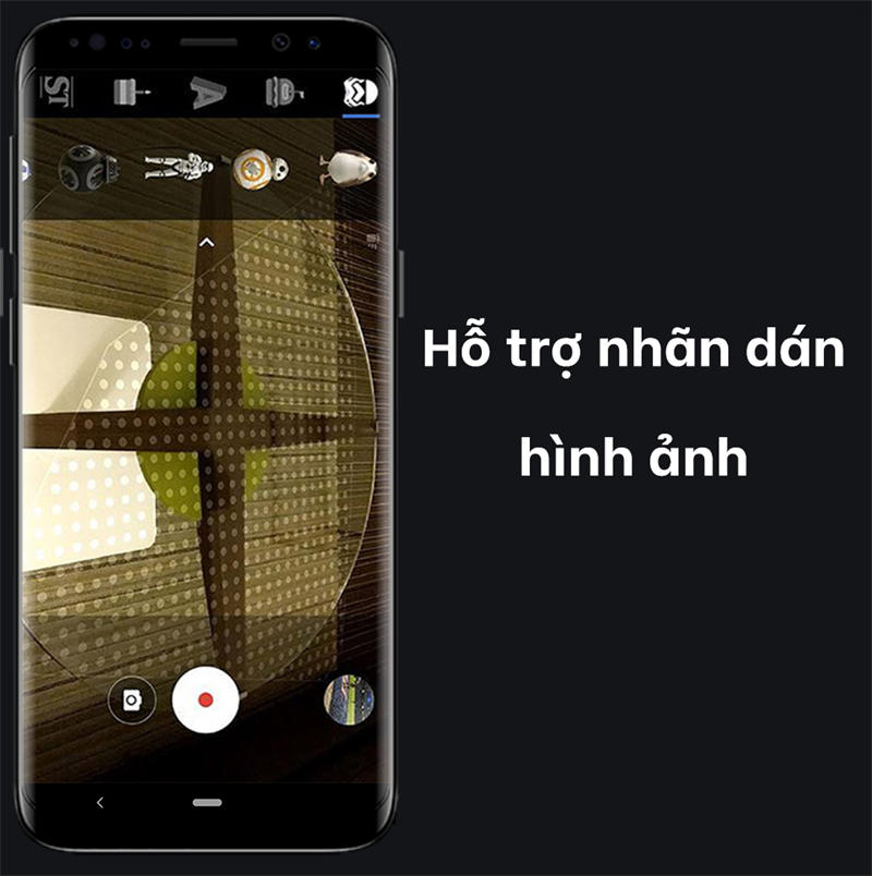 Hỗ trợ nhãn dán và hình ảnh