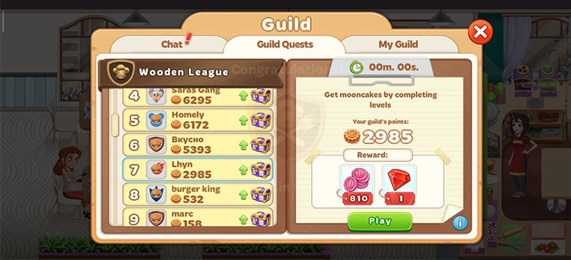 Tham gia bang hội để nhận được nhiều phần thưởng