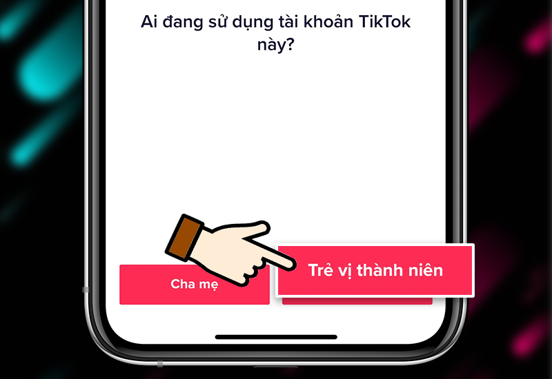 Chọn trẻ vị th&agrave;nh ni&ecirc;n