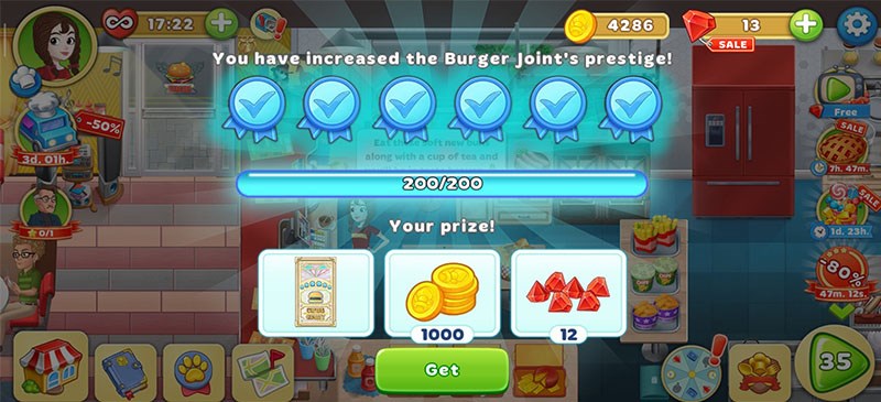 Nhận thưởng khi điểm uy t&iacute;n đạt tối đa