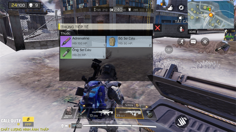 Sử dụng Adrenaline