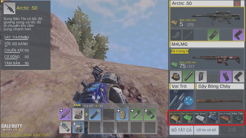 Nhặt to&agrave;n bộ đạn