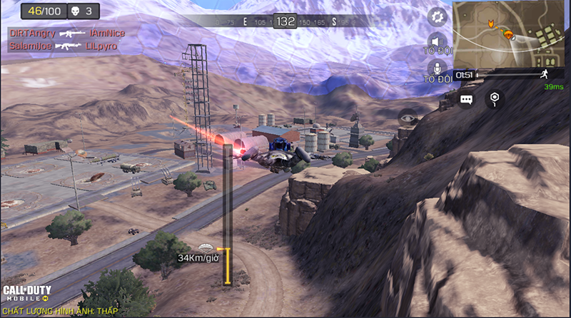 Sử dụng địa h&igrave;nh để di chuyển