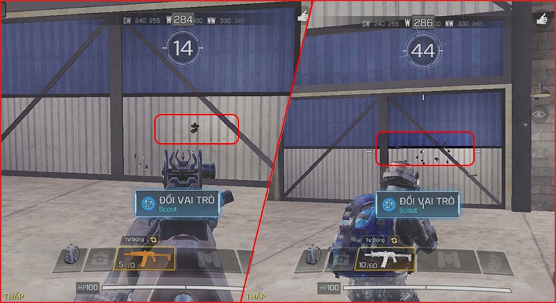 Sử dụng ngắm bắn