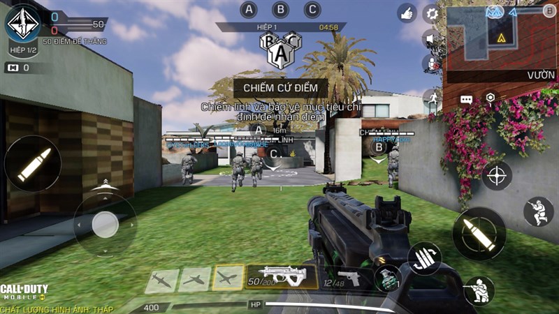 Hướng dẫn chơi chế độ Chiếm Cứ Điểm Call Of Duty Mobile