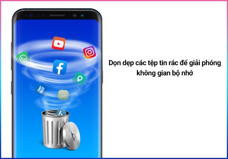 Dọn dẹp các tập tin rác để giải phóng không gian bộ nhớ