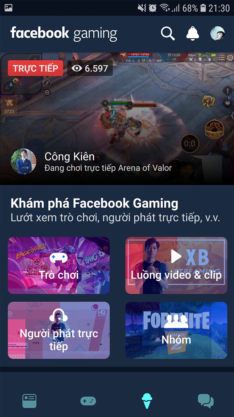 1. Kết nối với cộng đồng game thủ trên thế giới