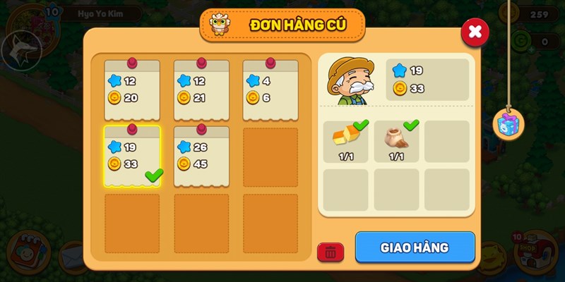 C&aacute;c đơn h&agrave;ng cần giao