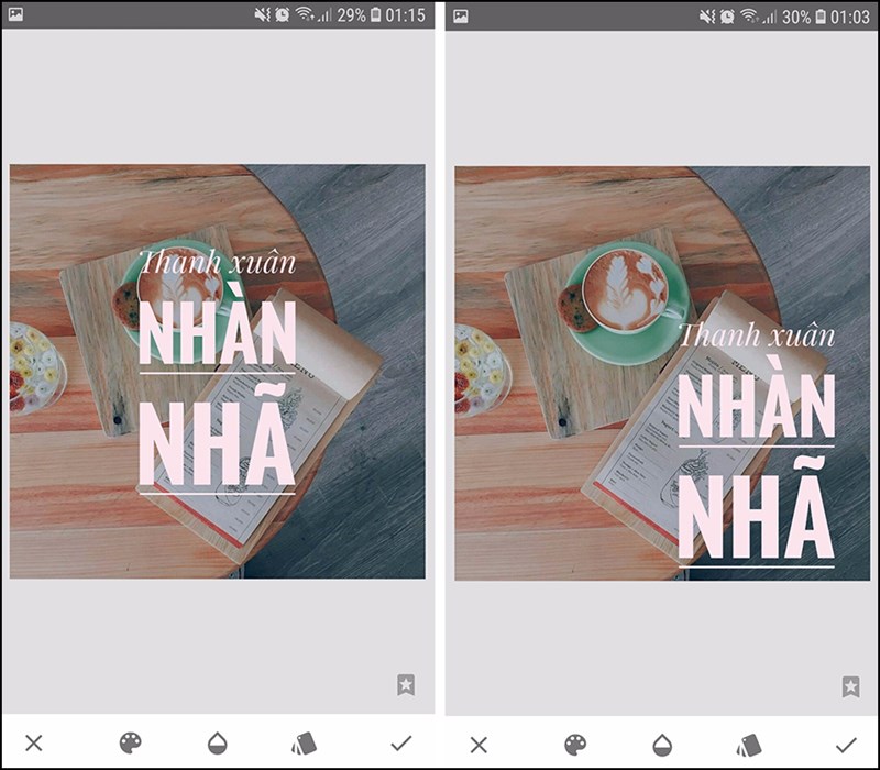 Di chuyển vị trị đoạn văn theo &yacute; muốn