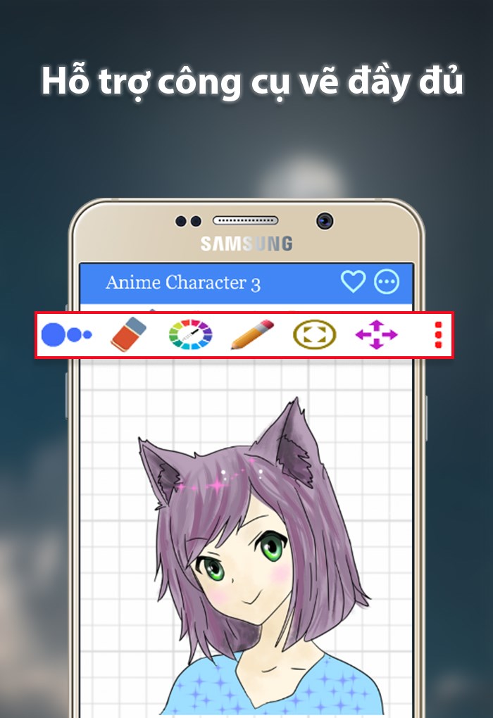 Vẽ trực tiếp tr&ecirc;n ứng dụng