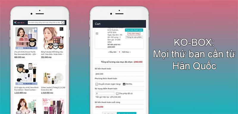 Ko-Box mọi thứ bạn cần từ Hàn Quốc